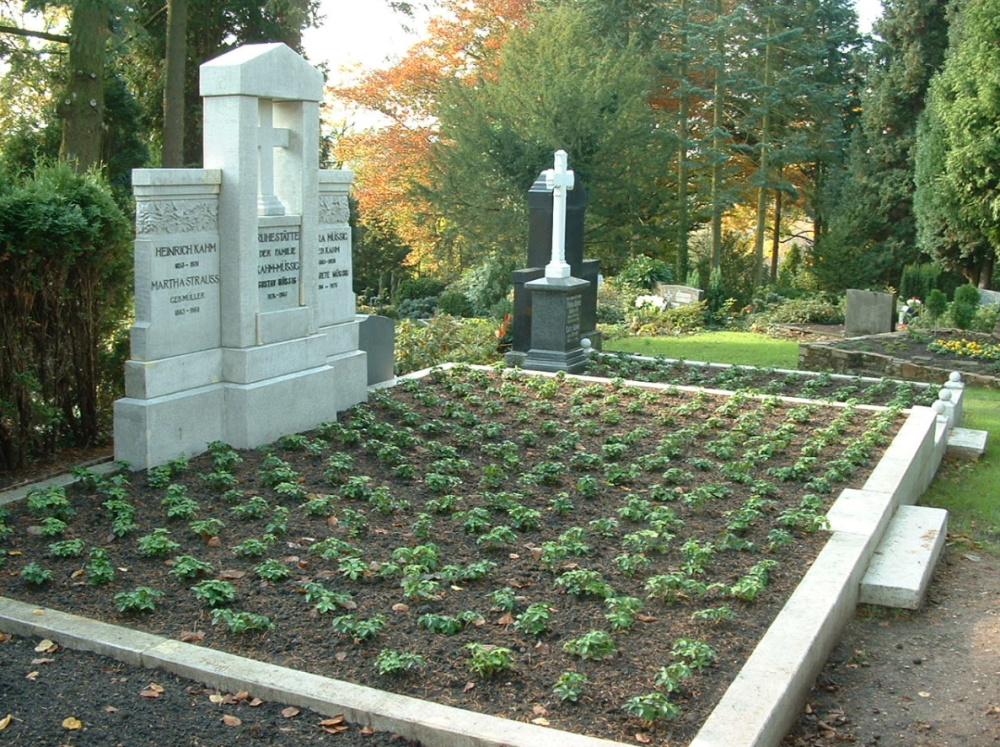 Grabanlage Kahm-Müssig auf dem Friedhof Dudweiler