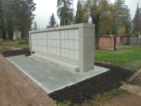 Hauptfriedhof Urnenwandanlage U 62