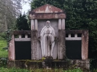 Friedhof Herrensohr_Historische Urnengemeinschaftsanlage Feld U2b vor der Sanierung